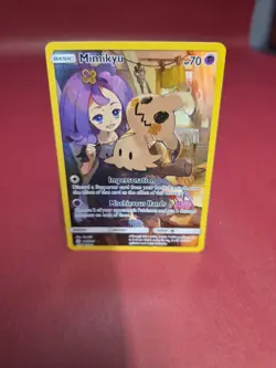 The Pokemon Company Mimikyu 245/236 Cosmic Eclipse Secret Rare Full Art Holo LP - Image 1