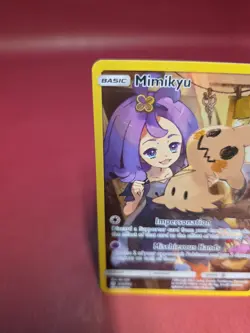 The Pokemon Company Mimikyu 245/236 Cosmic Eclipse Secret Rare Full Art Holo LP - Image 2