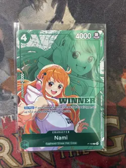 Nami (Winner Pack 2026 Vol. 2) P-102 One Piece Promotion Cards Foil - Image 1