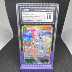 Uta EB03-061 Heroines Edition SEC Secret Rare Holo 8000 Power 2026 CGC 10 - Image 1