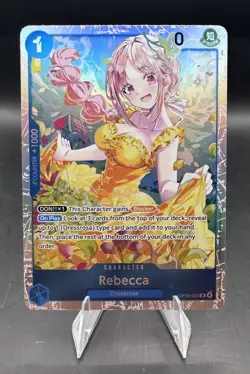 Rebecca SR OP15-053 Adventure on Kami's Island One Piece English CCG - Image 1