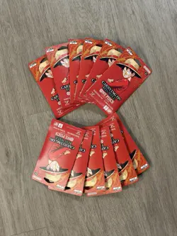 One Piece OP-13 Carrying on His Will Sleeved Booster Pack | Lot of 12! - Image 1