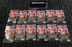 One Piece TCG OP16 Time Of Battle Booster Pack SEALED ENGLISH x12 - Bandai Store - Image 1