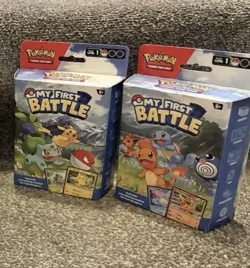 Pokemon My First Battle Deck Box New Sealed Pokemon TCG 2 Decks - Image 1