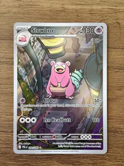 Slowbro 90/84 Illustration Rare Pitch Black Pokemon TCG NM - Image 1