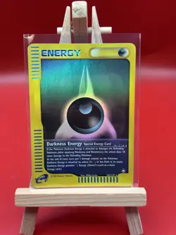 Pokemon TCG Darkness Energy 142/147 Aquapolis Reverse Holo Rare (LP) - Image 1