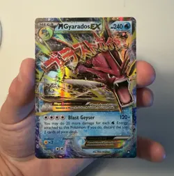 Pokemon M Gyarados EX 27/122 Breakpoint Full Art Holo Ultra Rare English TCG - Image 1