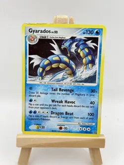 Pokemon TCG - Gyarados 19/100 - Holo Rare - Diamond & Pearl Stormfront - Damaged - Image 2
