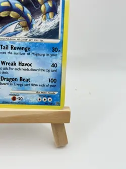 Pokemon TCG - Gyarados 19/100 - Holo Rare - Diamond & Pearl Stormfront - Damaged - Image 5