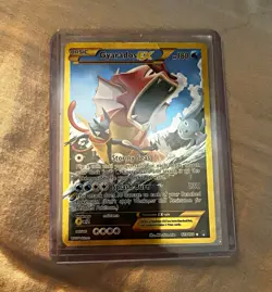 Pokemon TCG Gyarados EX 123/122 Breakpoint Secret Rare Holo English - Image 1
