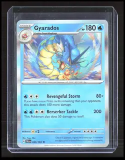 Gyarados 043/193 SV02: Paldea Evolved Rare Holo Pokemon TCG CB-2-3-D-13 - Image 1