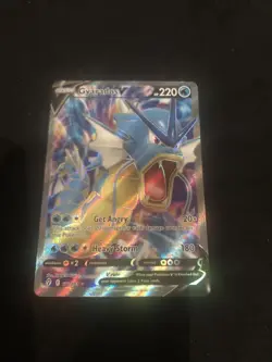 Pokemon TCG: Gyarados V Full Art Holo Ultra Rare ENG 171/203 Evolving Skies - Image 1