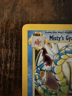 Pokemon TCG Misty's Gyarados 13/132 Gym Challenge Holo Rare 100 HP EN - Image 2