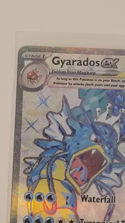 Pokemon TCG Gyarados EX Ultra Rare Holo Scarlet & Violet SVI Base Set - Image 4