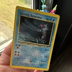 Shining Gyarados 65/64 Neo Revelation Secret Rare Holo Pokemon TCG English 2000 - Image 1