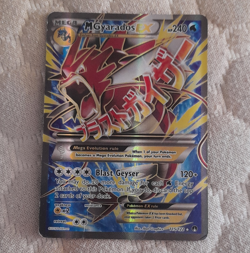 Pokemon TCG M Gyarados EX 115/122 Breakpoint Full Art Holo Ultra Rare 240HP - Image 1