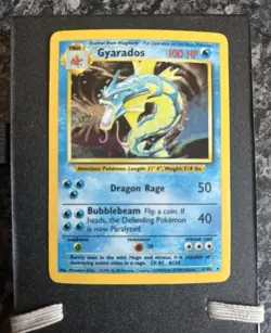 Pokemon TCG Gyarados 6/102 Base Set Holo Rare Unlimited LP/NM 1999 English - Image 1