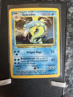 Pokemon TCG Gyarados 6/102 Base Set Holo Rare Unlimited LP/NM 1999 English - Image 3