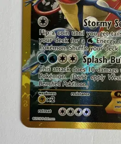 Pokemon TCG Gyarados EX 123/122 Secret Rare XY BREAKpoint Full Art Holo - Image 2