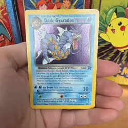 Pokemon TCG Dark Gyarados 8/82 Team Rocket Holo Rare 2000 70HP English - Image 3