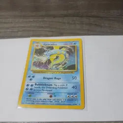 Pokemon TCG Gyarados Base Set 6/102 Holo 1999-2000 Base Set Copyright Holo Rare - Image 2