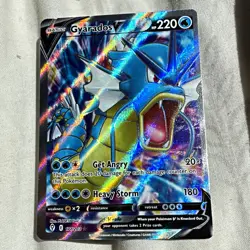 Pokemon TCG Gyarados V 171/203 Evolving Skies Ultra Rare Holo English - Image 1