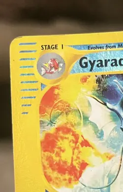 Pokemon TCG Gyarados 11/144 Skyridge Reverse Holo Rare Vintage HP - Image 5