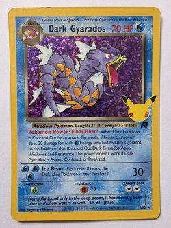 Pokemon TCG Dark Gyarados 8/82 Holo Rare Celebrations - Image 1