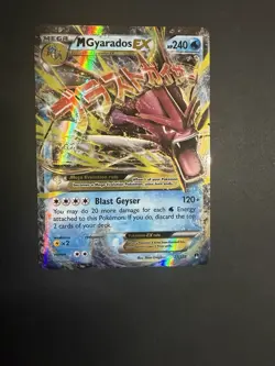 Pokemon TCG Mega Gyarados EX Breakpoint 27/122 Holo Holo Rare EX - Image 1