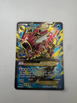 Pokemon TCG Mega Gyarados EX Breakpoint 115/122 Holo Full Art Ultra Rare LP - Image 1