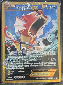 Gyarados EX (Secret Rare) 123/122 Breakpoint Holo English Pokemon TCG - Image 1