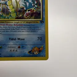 Pokemon TCG Misty's Gyarados Holo Rare Gym Challenge 13/132 Unlimited Edition - Image 4