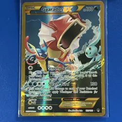 Pokemon TCG Gyarados EX 123/122 XY Breakpoint 2016 Secret Holo Rare MP - Image 1