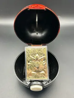 1999 Pokemon Togepi Burger King 23K Gold-Plated Trading Card w/ COA & Pokeball - Image 1