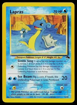 Pokemon Card Southern Islands Lapras 12/18 - Image 1