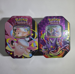Pokemon TCG Mega Moonlit Tin Lot Mega Gengar + Mega Clefable ex SEALED 2026 - Image 1