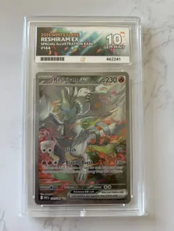 Ace 10 Reshiram ex 166/086 - White Flare - SIR - Pokemon TCG - Image 1