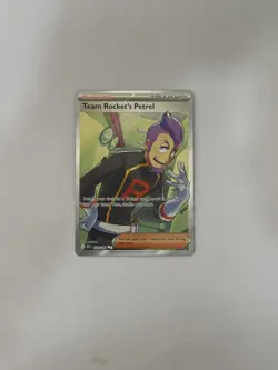 Pokemon TCG Team Rocket's Petrel 226/182 Destined Rivals Full Art Trainer nm - Image 1