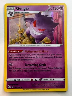 Gengar 066/196 Holo Rare Lost Origin Pokemon Near Mint - Image 1