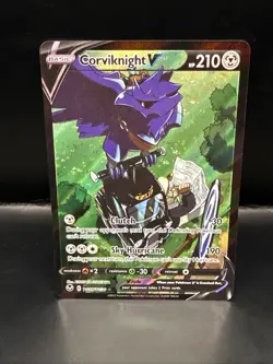 Pokemon Card - Corviknight V Silver Tempest Trainer Gallery TG18/TG30 Ultra Rare - Image 2