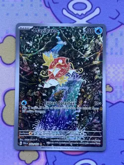 Pokemon TCG Magikarp 203/193 Paldea Evolved Illustration Rare Full Art Foil - Image 1