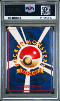 1996 POKEMON BASE SET JAPANESE #6 CHARIZARD-HOLO PSA 3 - Image 2