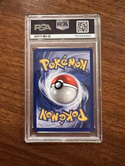Pokemon TCG 2002 Neo Destiny Dark Ampharos Holo Rare 1/105 PSA 7 EN - Image 2