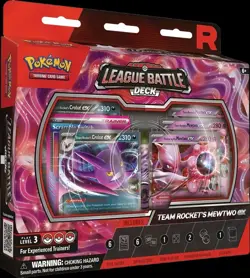 Pokemon TCG Team Rocket's Mewtwo ex League Battle Deck - Image 1