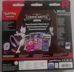 Pokemon TCG Team Rocket's Mewtwo ex League Battle Deck - Image 3