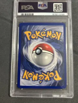 Entei 2001 Pokemon Game 3 Movie Black Star Promo #34 Reverse Holo Foil PSA 9 - Image 3