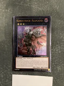 Yu-Gi-Oh! Ghostrick Alucard SHSP-EN052 1st Ed Ultimate NM x1 - Image 1