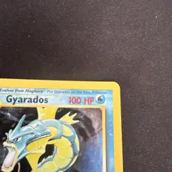 Pokemon Gyarados Holo Card 6/102 Base Set Unlimited Rare Vintage - Image 4