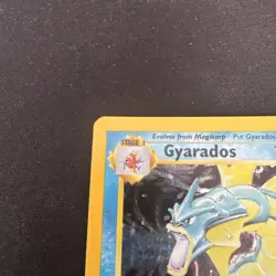 Pokemon Gyarados Holo Card 6/102 Base Set Unlimited Rare Vintage - Image 5