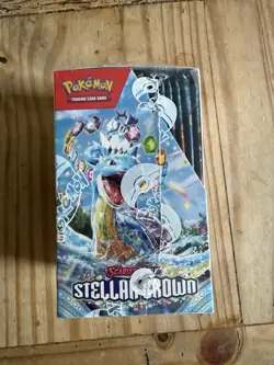 Pokemon TCG Stellar Crown Half Booster Box brand new mint seals - Image 4
